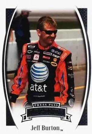 2007 Press Pass Legends #38 - Jeff Burton - Richard Childress Racing