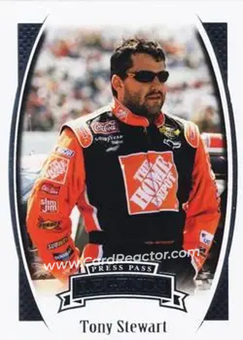 2007 Press Pass Legends #39 - Tony Stewart - Joe Gibbs Racing - Front
