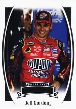 2007 Press Pass Legends #40 - Jeff Gordon - Hendrick Motorsports