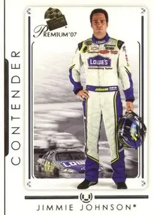 2007 Press Pass Premium #1 - Jimmie Johnson - Hendrick Motorsports