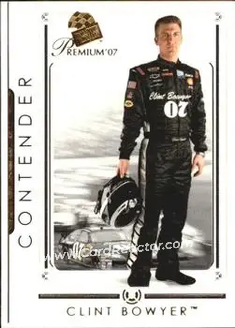 2007 Press Pass Premium #3 - Clint Bowyer - Richard Childress Racing - Front