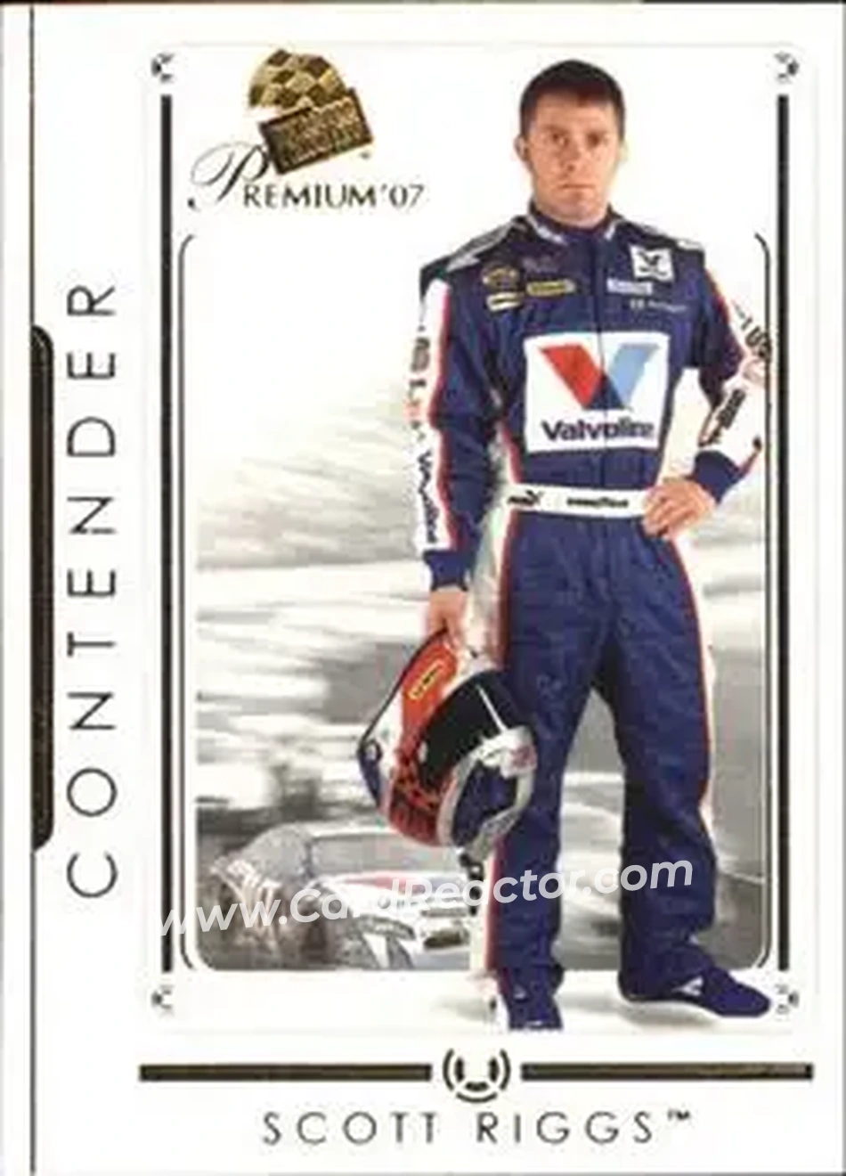 2007 Press Pass Premium #9 - Scott Riggs - Evernham Motorsports - Front