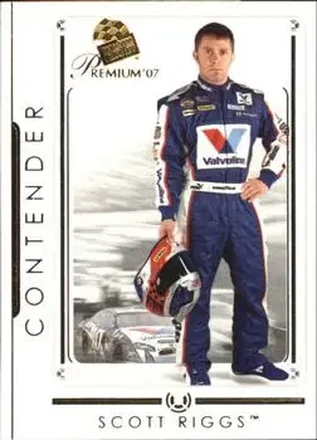 2007 Press Pass Premium #9 - Scott Riggs - Evernham Motorsports