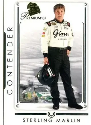 2007 Press Pass Premium #13 - Sterling Marlin - Ginn Racing