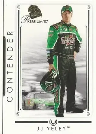2007 Press Pass Premium #16 - J.J. Yeley - Joe Gibbs Racing
