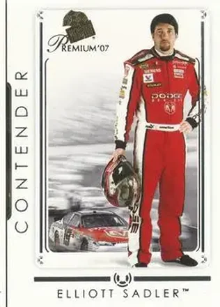 2007 Press Pass Premium #17 - Elliott Sadler - Evernham Motorsports