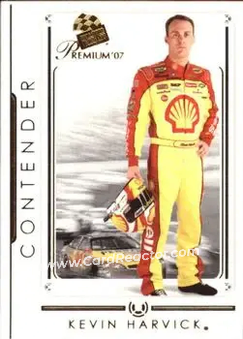 2007 Press Pass Premium #23 - Kevin Harvick - Richard Childress Racing - Front 2007 Press Pass Premium #23 - Kevin Harvick - Richard Childress Racing - Front