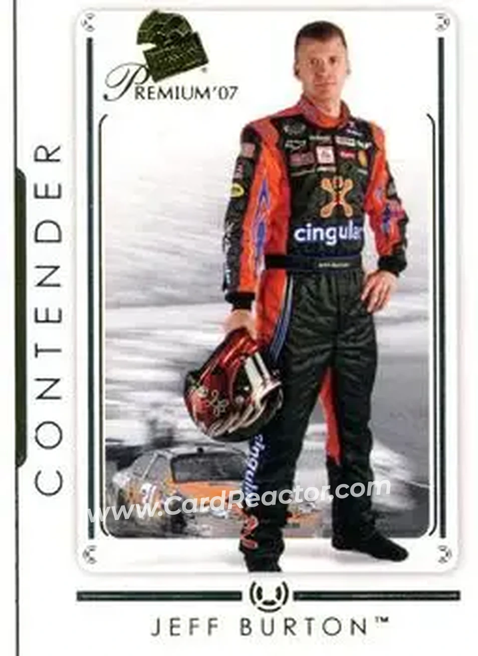 2007 Press Pass Premium #24 - Jeff Burton - Richard Childress Racing - Front