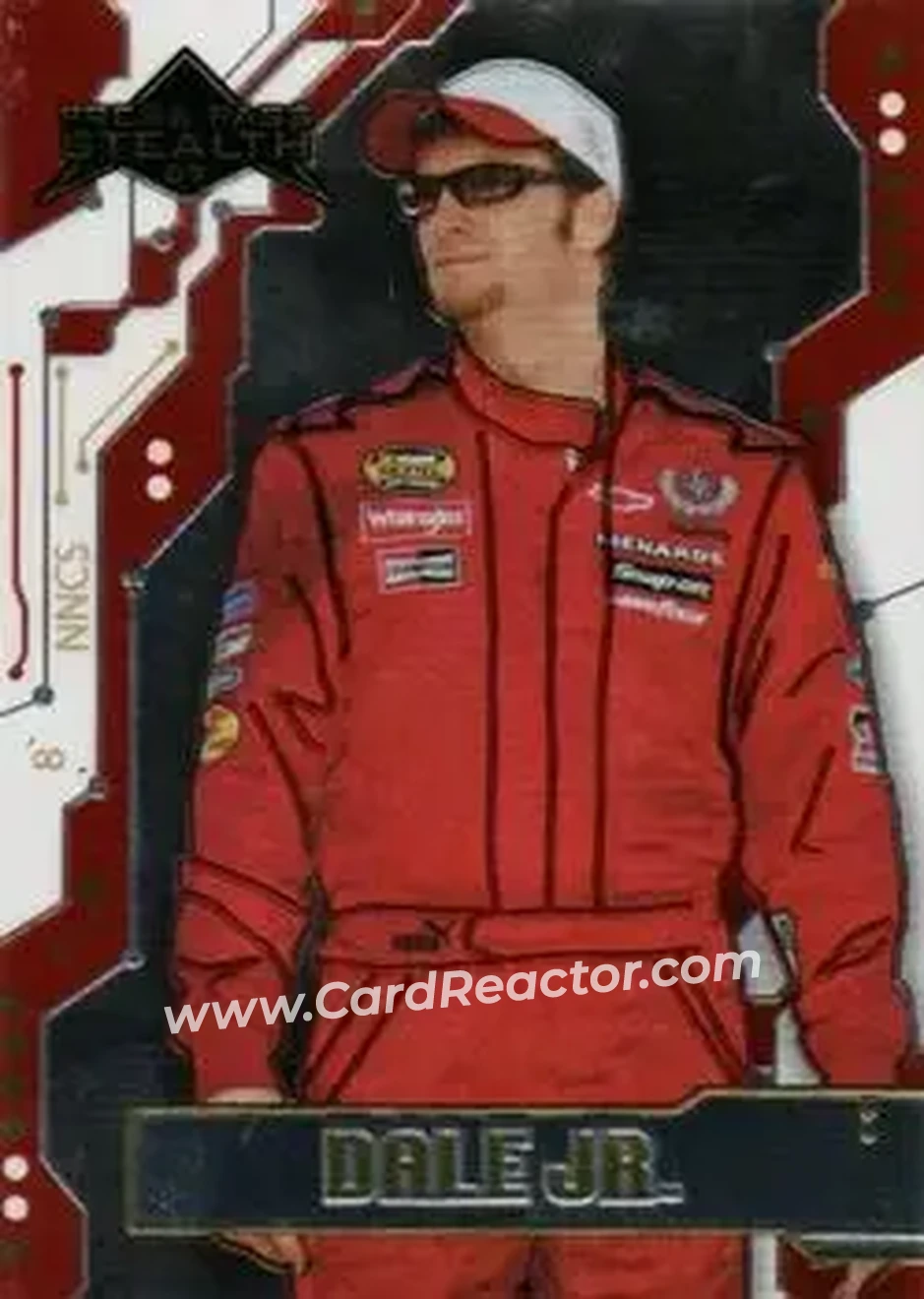 2007 Press Pass Stealth #6c - Dale Earnhardt Jr - Dale Earnhardt Inc. - Front