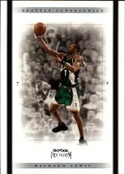 2004-05 SkyBox Premium #2 - Rashard Lewis - Seattle SuperSonics