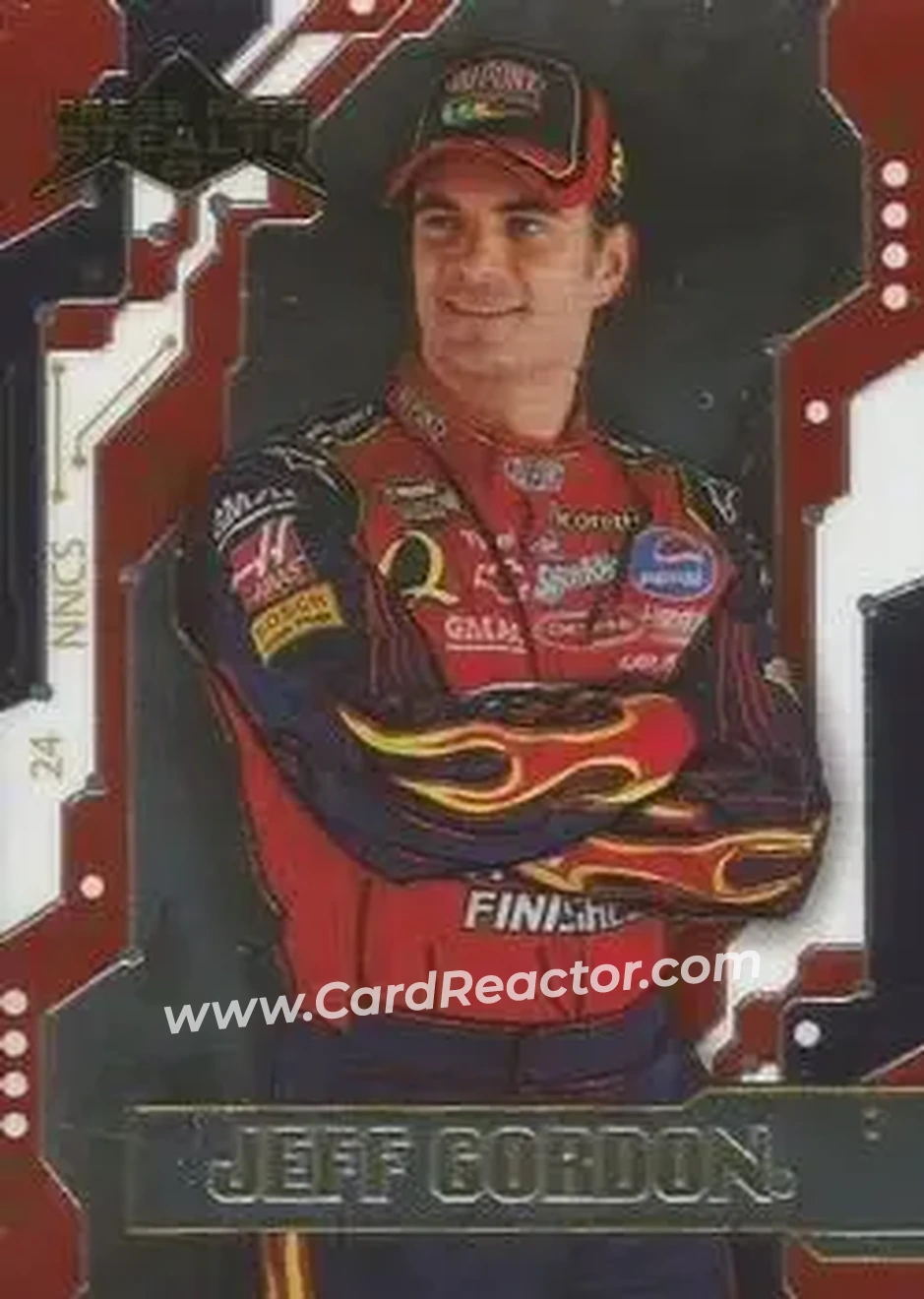 2007 Press Pass Stealth #8b - Jeff Gordon - Hendrick Motorsports - Front