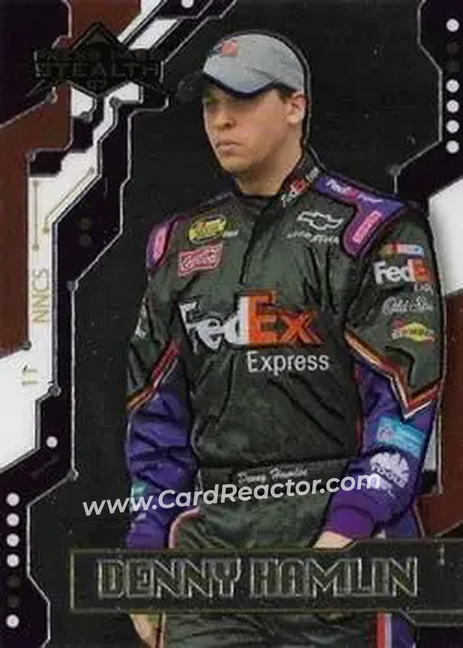 2007 Press Pass Stealth #9 - Denny Hamlin - Joe Gibbs Racing - Front