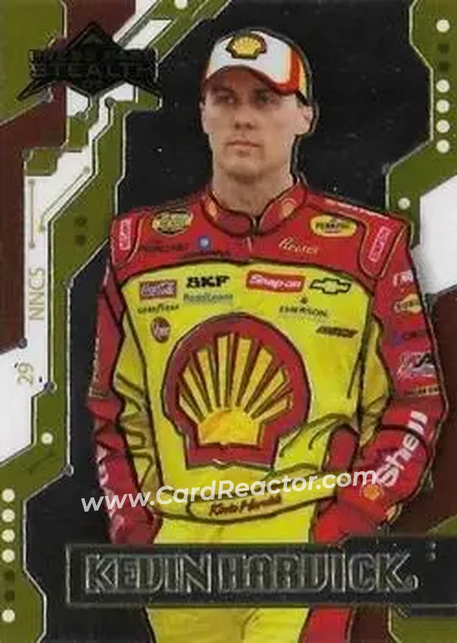 2007 Press Pass Stealth #10 - Kevin Harvick - Richard Childress Racing - Front 2007 Press Pass Stealth #10 - Kevin Harvick - Richard Childress Racing - Front
