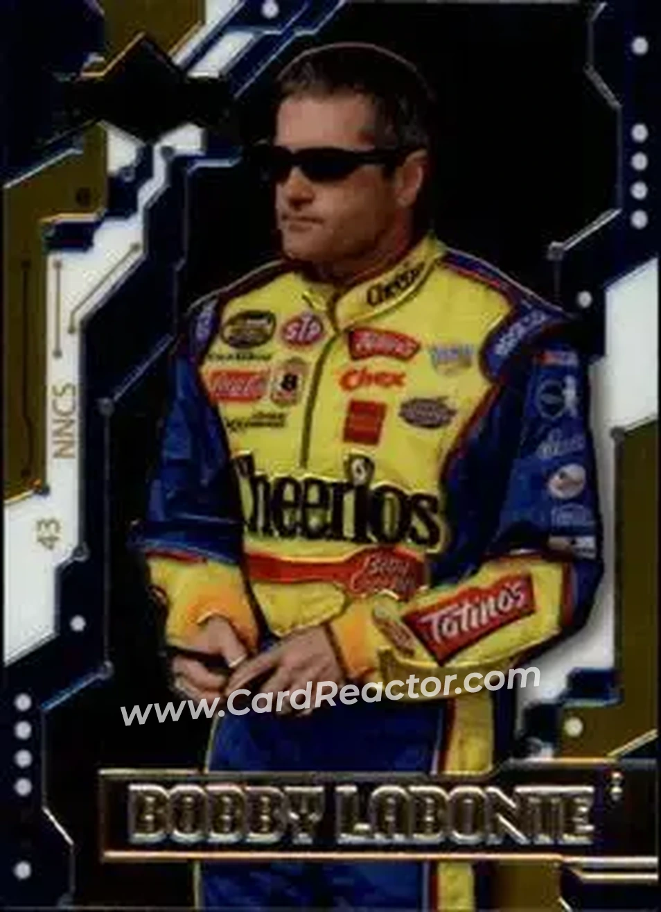 2007 Press Pass Stealth #15 - Bobby Labonte - Petty Enterprises - Front