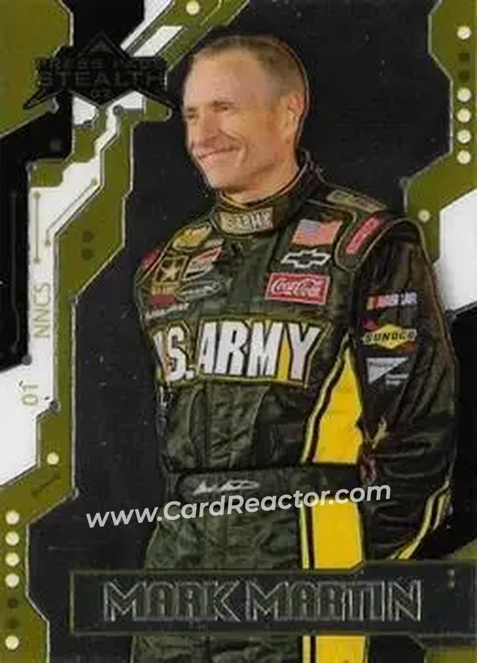 2007 Press Pass Stealth #16 - Mark Martin - Ginn Racing - Front
