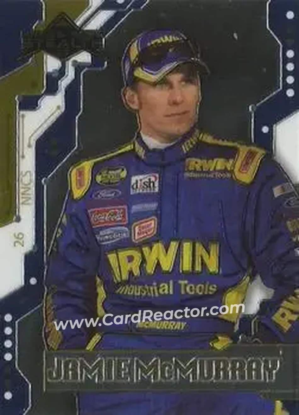 2007 Press Pass Stealth #17 - Jamie McMurray - Roush Fenway Racing - Front 2007 Press Pass Stealth #17 - Jamie McMurray - Roush Fenway Racing - Front