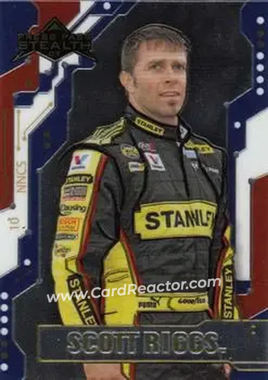 2007 Press Pass Stealth #20 - Scott Riggs - Evernham Motorsports - Front