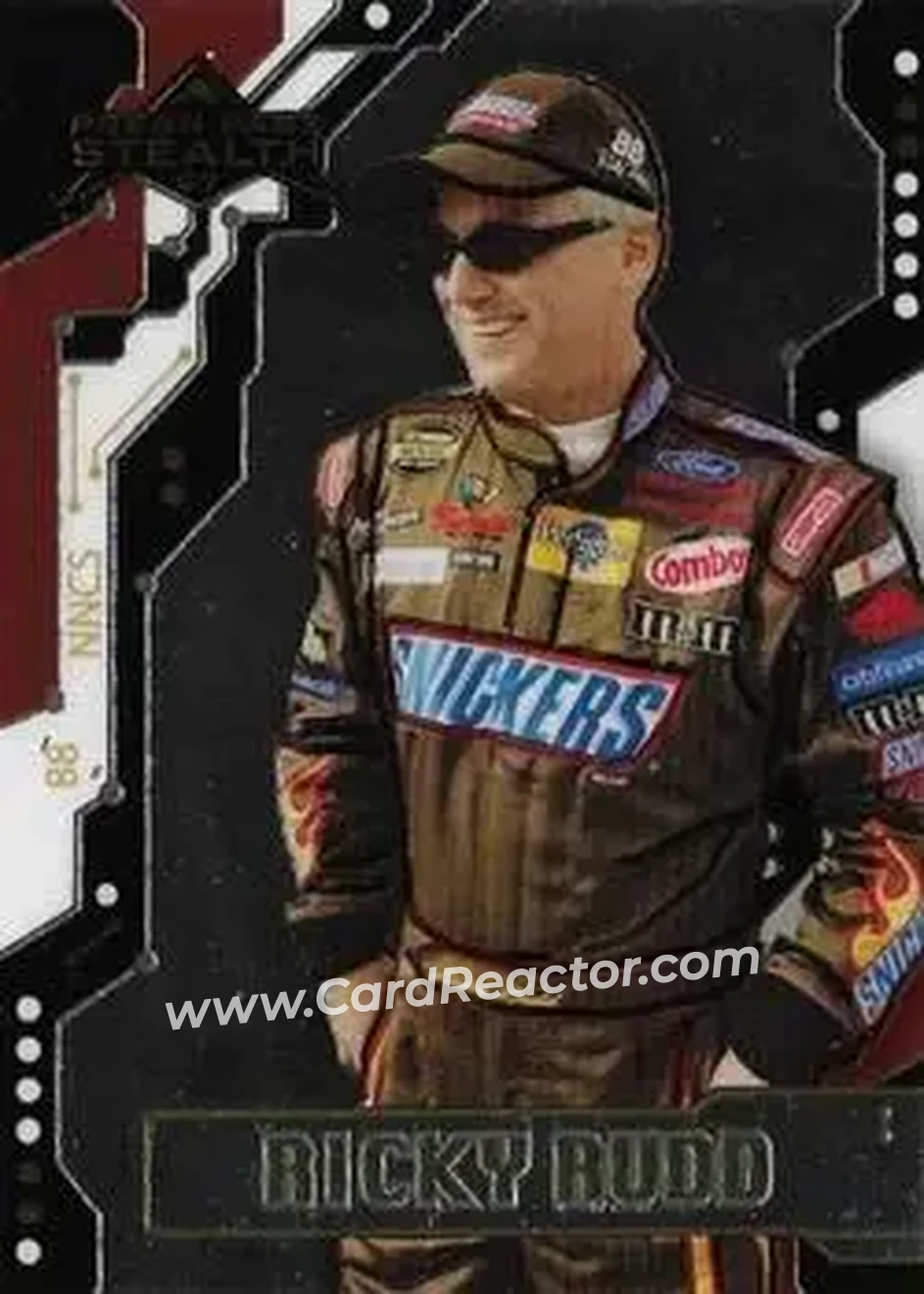2007 Press Pass Stealth #21 - Ricky Rudd - Robert Yates Racing - Front