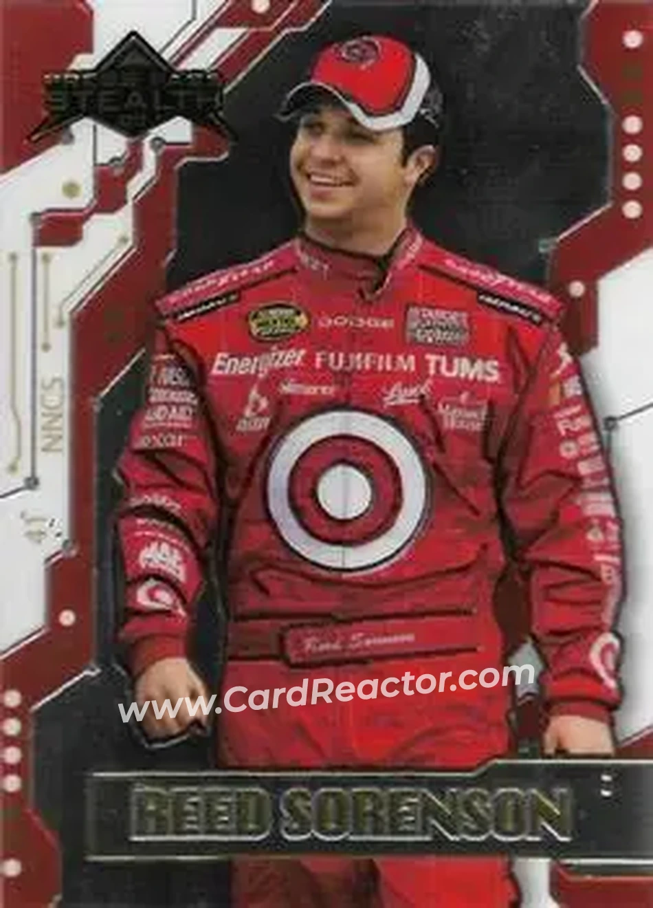 2007 Press Pass Stealth #23 - Reed Sorenson - Chip Ganassi Racing with Felix Sabates - Front 2007 Press Pass Stealth #23 - Reed Sorenson - Chip Ganassi Racing with Felix Sabates - Front