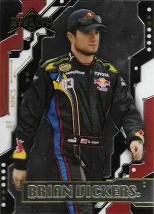 2007 Press Pass Stealth #26 - Brian Vickers - Red Bull Racing Team