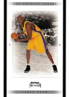 2004-05 SkyBox Premium #6 - Lamar Odom - Los Angeles Lakers