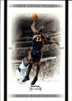 2004-05 SkyBox Premium #7 - Jason Richardson - Golden State Warriors