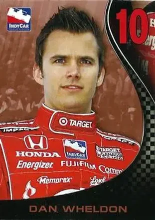 2007 Rittenhouse IRL #4 - Dan Wheldon - Target Chip Ganassi Racing