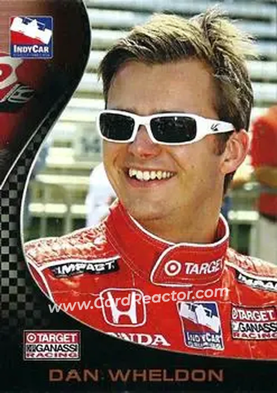 2007 Rittenhouse IRL #6 - Dan Wheldon - Target Chip Ganassi Racing