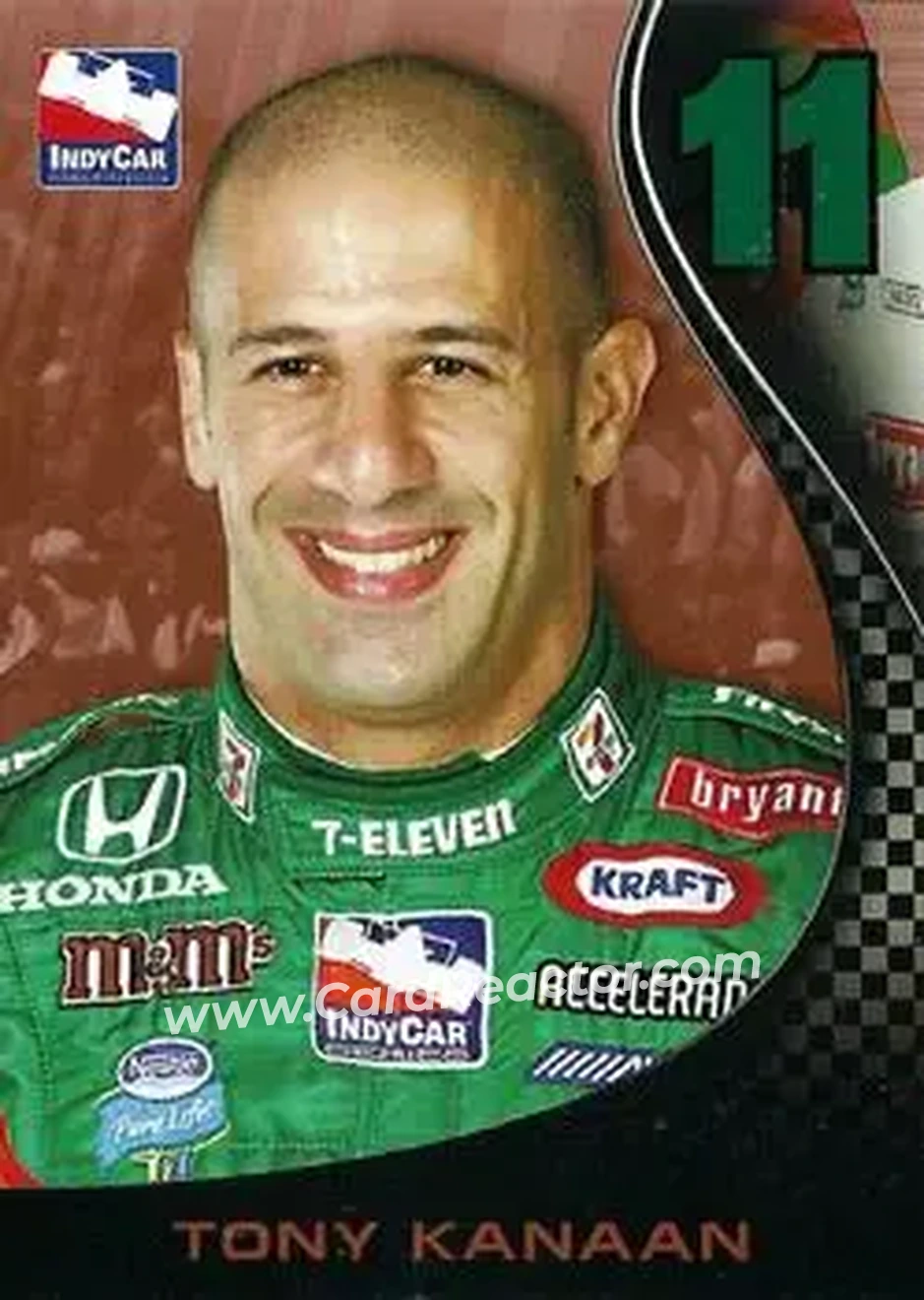 2007 Rittenhouse IRL #7 - Tony Kanaan - Andretti Green Racing - Front