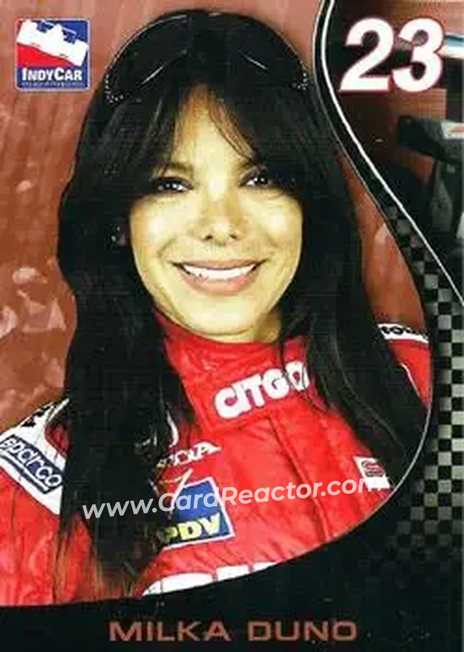 2007 Rittenhouse IRL #16 - Milka Duno - Samax Motorsport - Front
