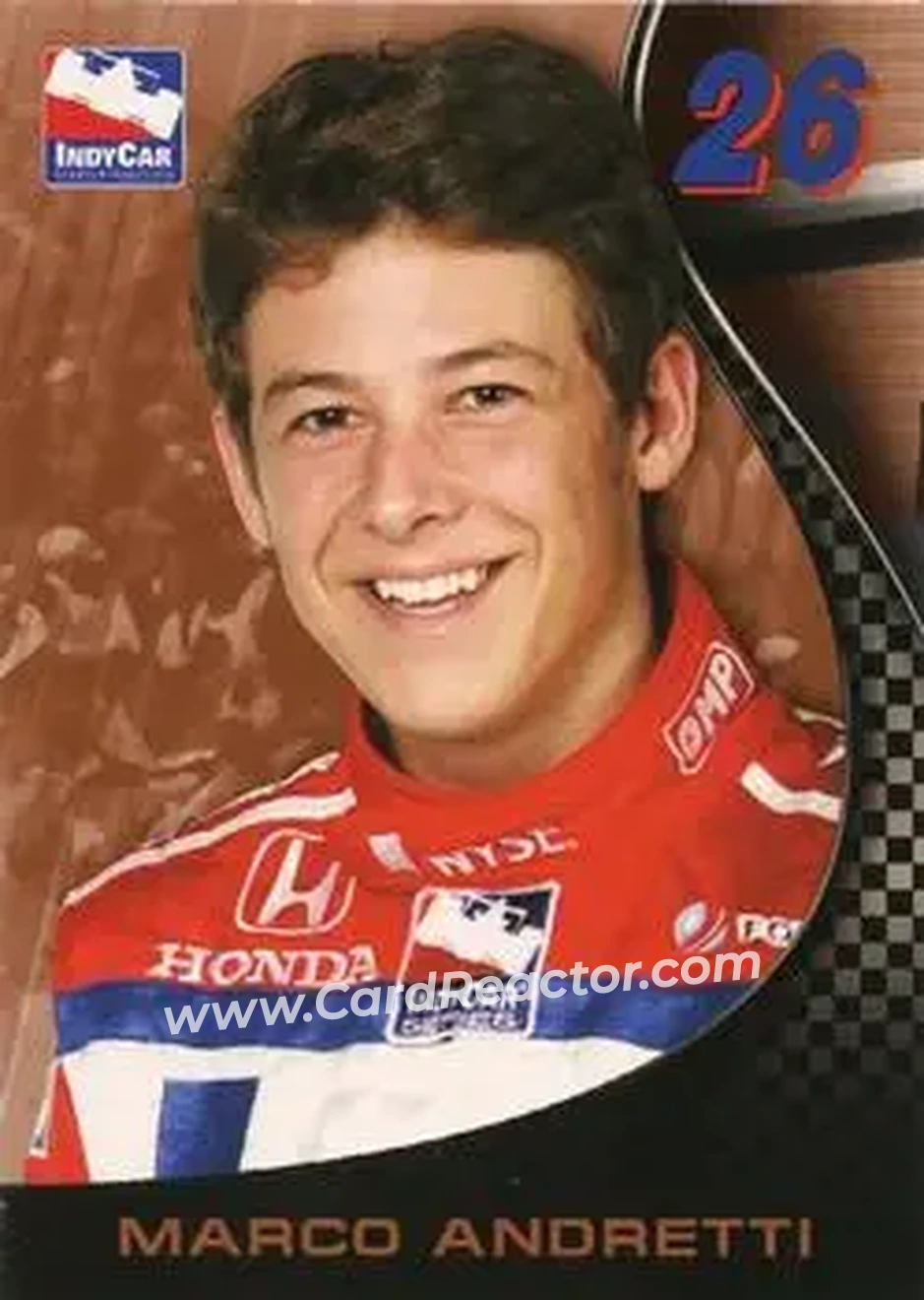 2007 Rittenhouse IRL #19 - Marco Andretti - Andretti Green Racing - Front