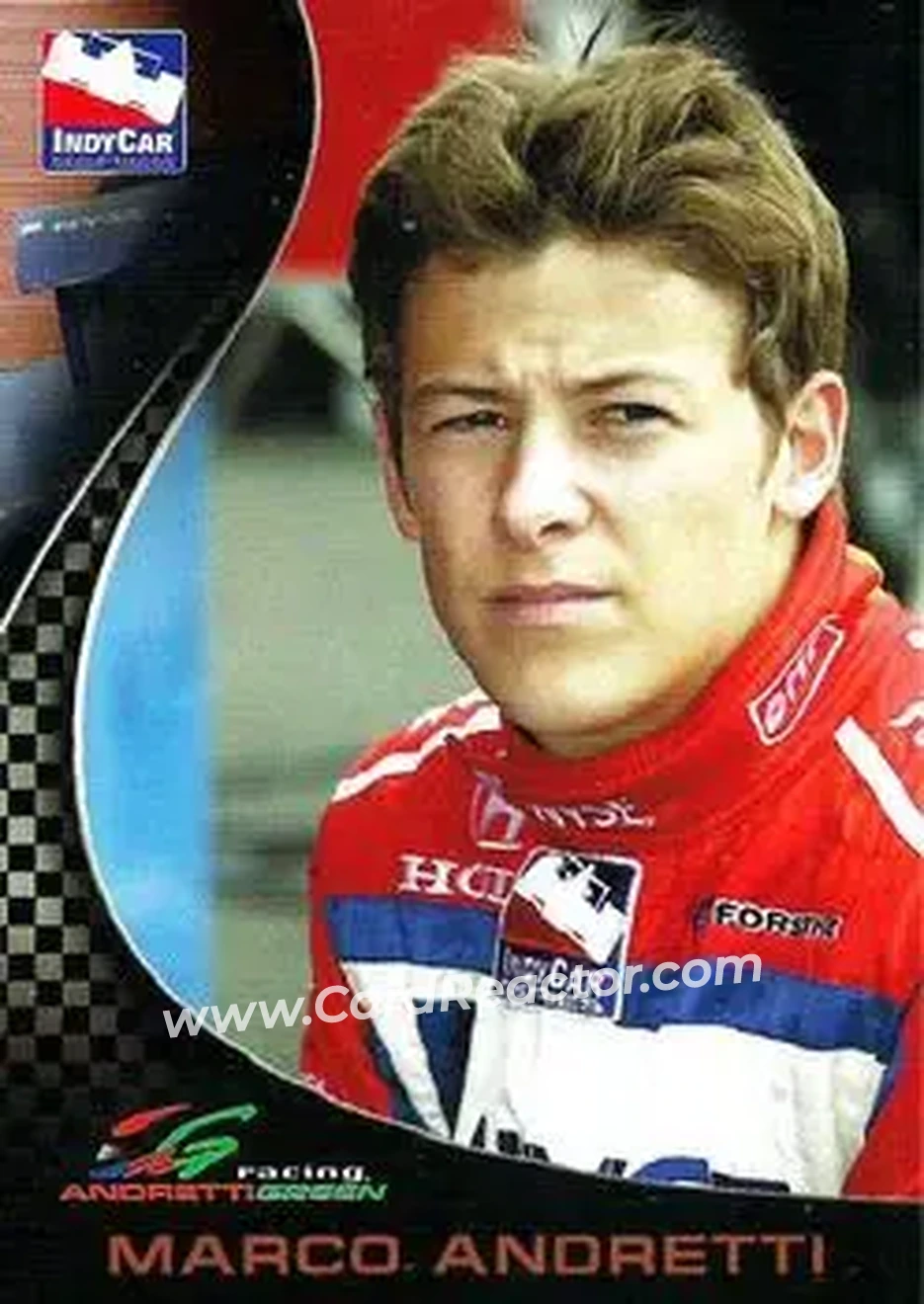 2007 Rittenhouse IRL #21 - Marco Andretti - Andretti Green Racing - Front