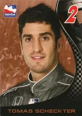 2007 Rittenhouse IRL #25 Tomas Scheckter