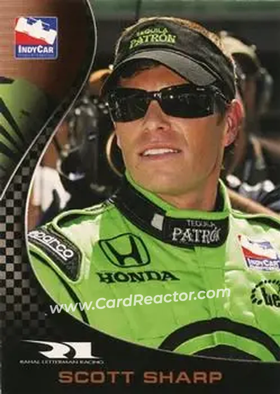 2007 Rittenhouse IRL #30 - Scott Sharp - Rahal Letterman Racing - Front