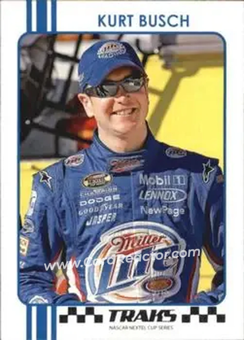 2007 Traks #4 - Kurt Busch - Penske Racing South - Front
