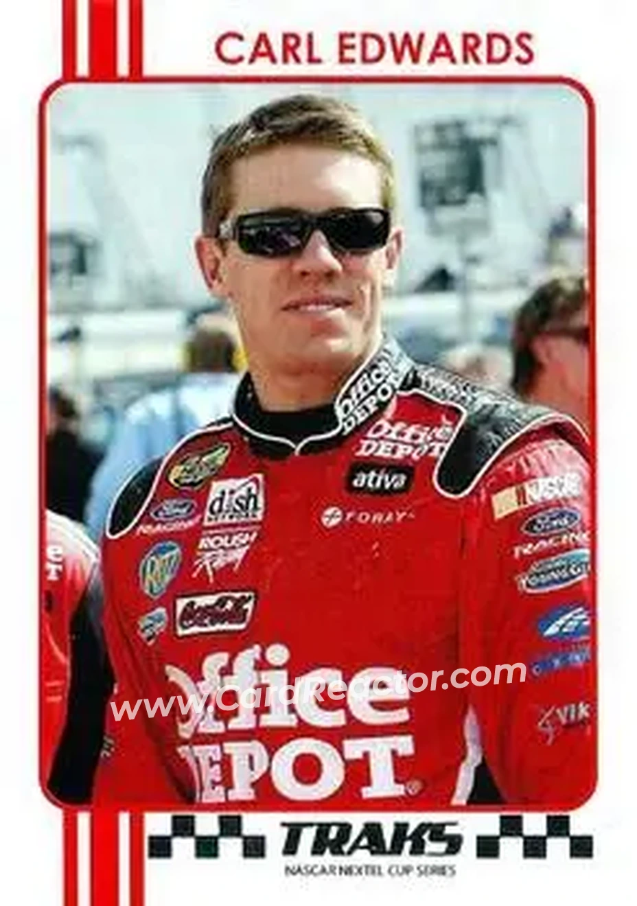 2007 Traks #6 - Carl Edwards - Roush Fenway Racing - Front