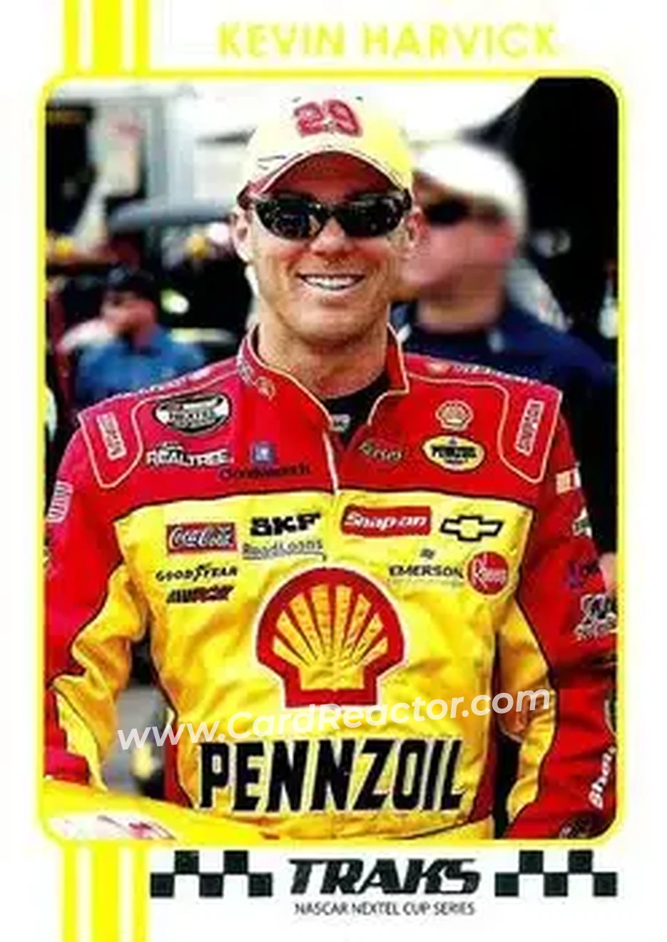 2007 Traks #10 - Kevin Harvick - Richard Childress Racing - Front