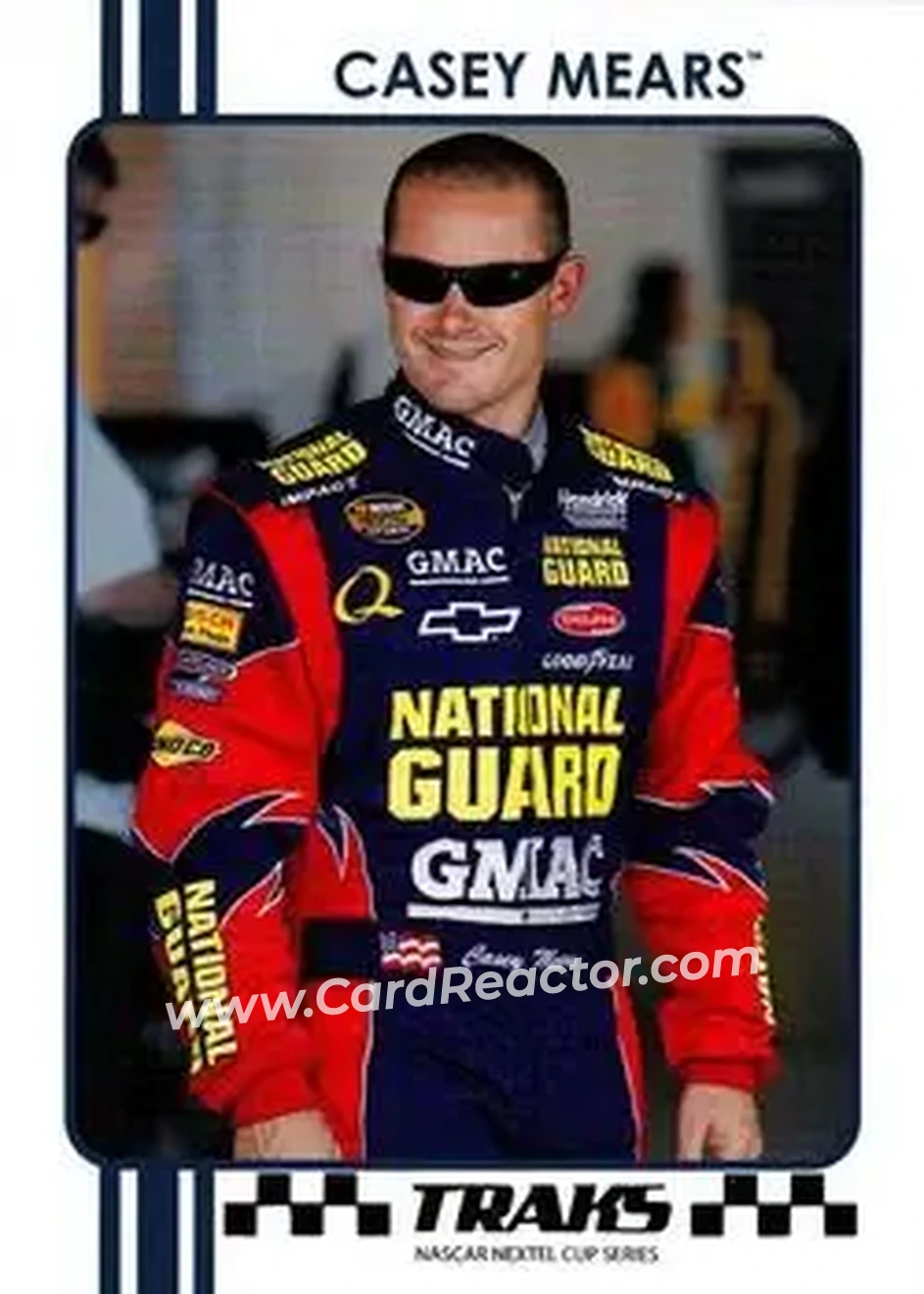 2007 Traks #18 - Casey Mears - Hendrick Motorsports - Front