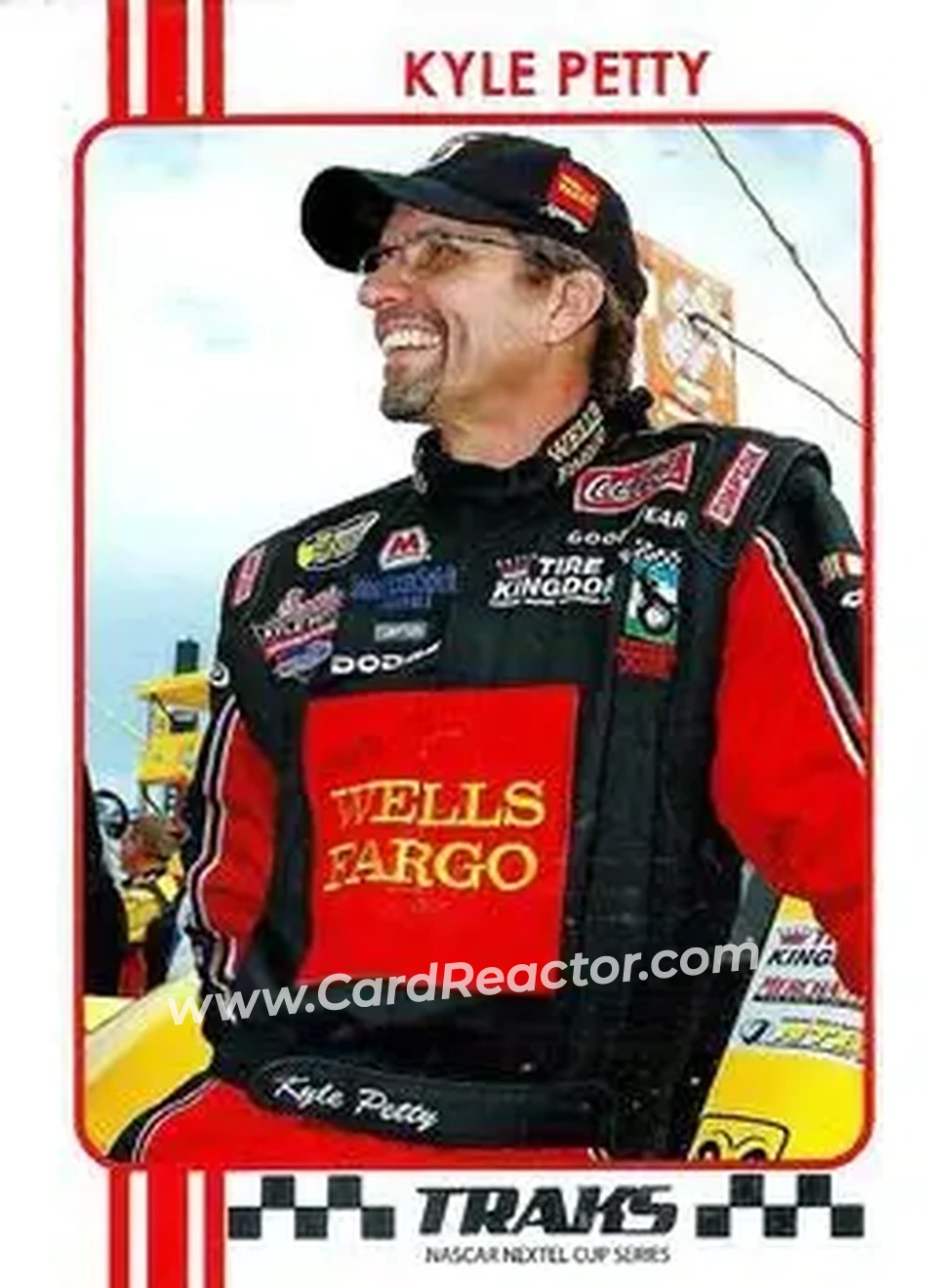 2007 Traks #21 - Kyle Petty - Petty Enterprises - Front