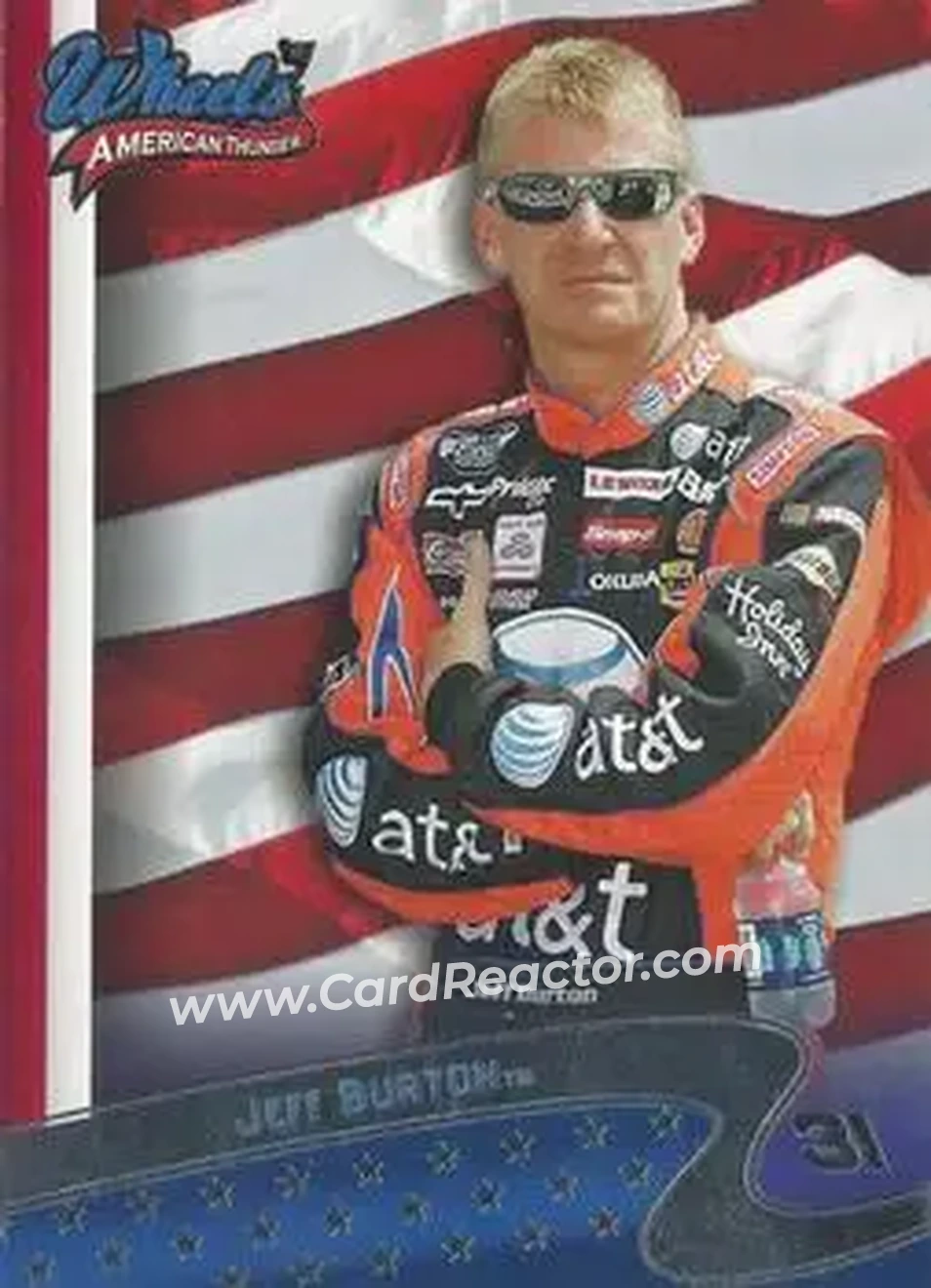 2007 Wheels American Thunder #3 - Jeff Burton - Richard Childress Racing - Front