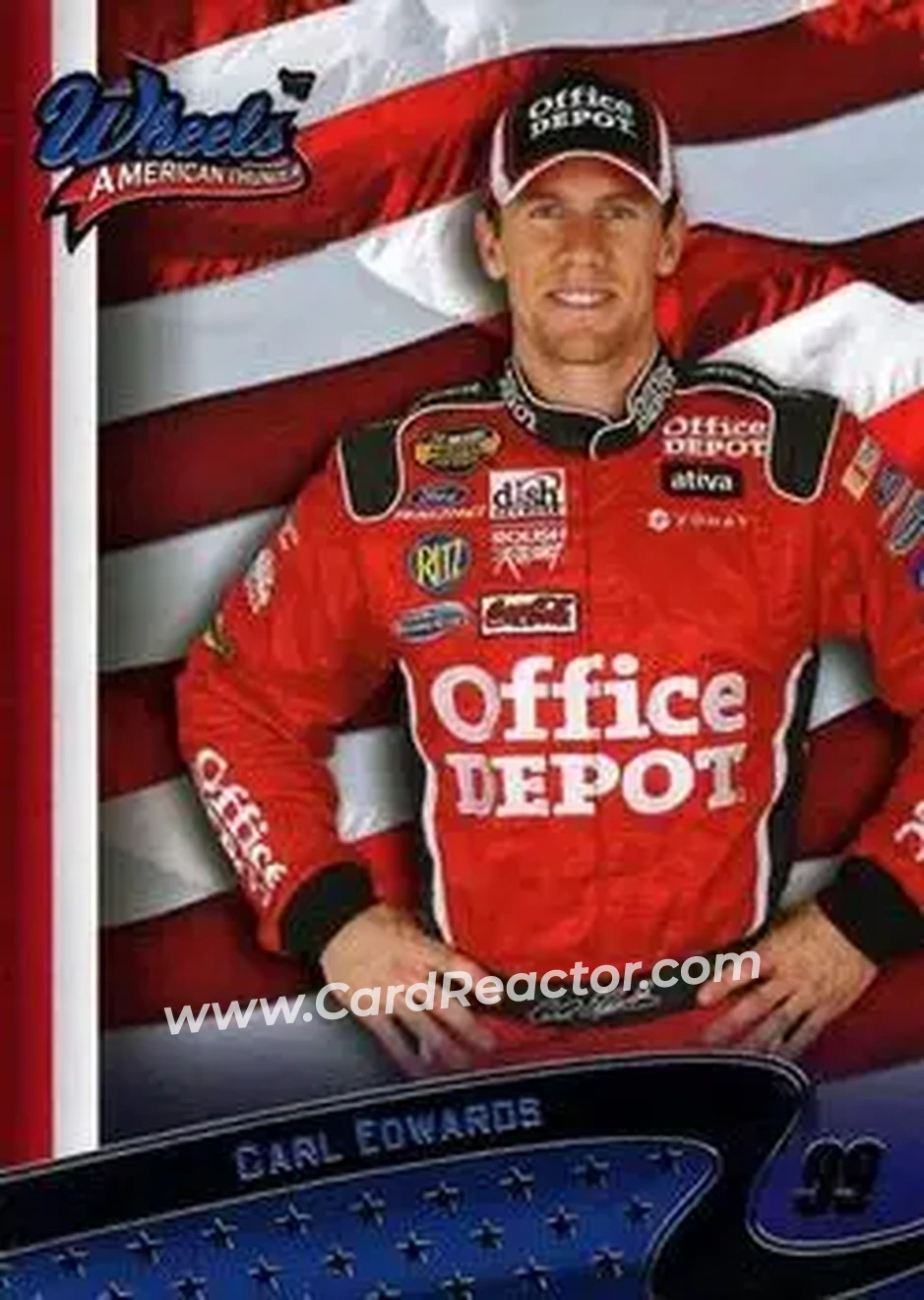 2007 Wheels American Thunder #8 - Carl Edwards - Roush Fenway Racing - Front