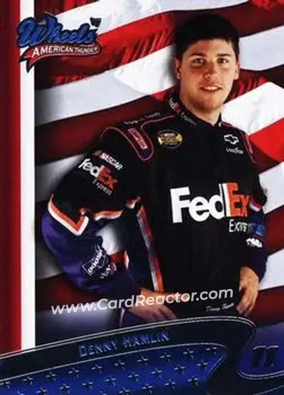 2007 Wheels American Thunder #11 - Denny Hamlin - Joe Gibbs Racing - Front