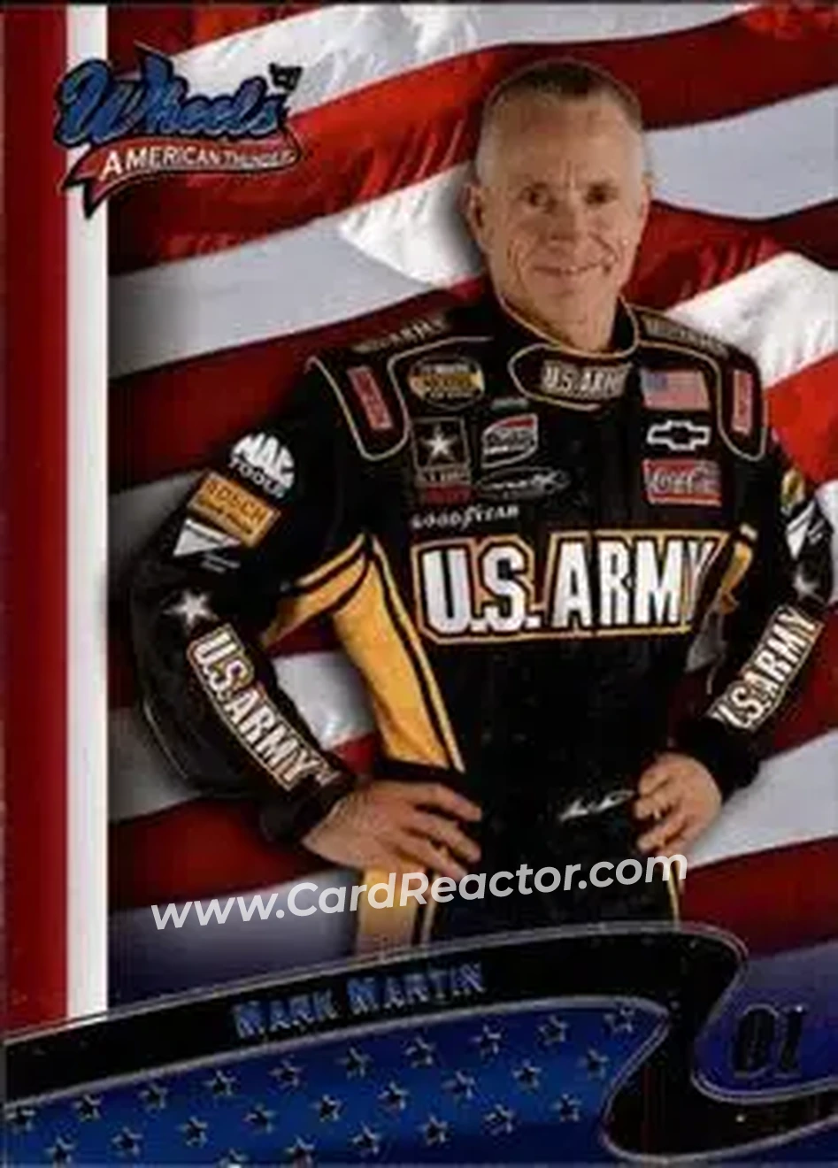 2007 Wheels American Thunder #19 - Mark Martin - Ginn Racing - Front