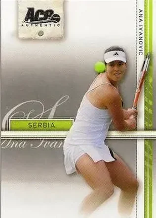 2007 Ace Authentic Straight Sets #3 - Ana Ivanovic