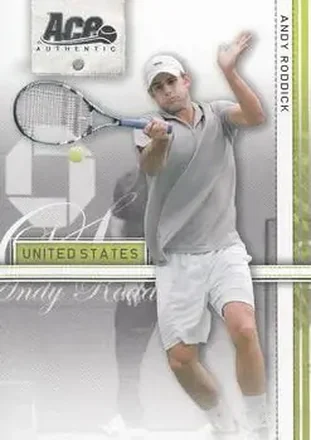 2007 Ace Authentic Straight Sets #5 - Andy Roddick