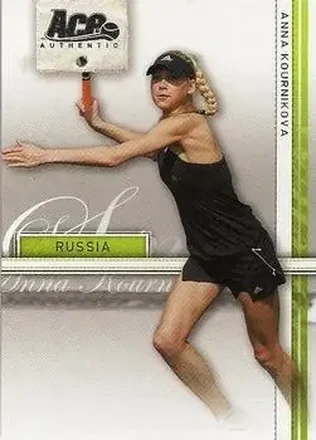 2007 Ace Authentic Straight Sets #7 - Anna Kournikova