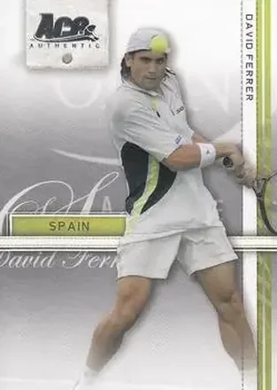 2007 Ace Authentic Straight Sets #10 - David Ferrer
