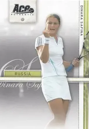 2007 Ace Authentic Straight Sets #12 - Dinara Safina