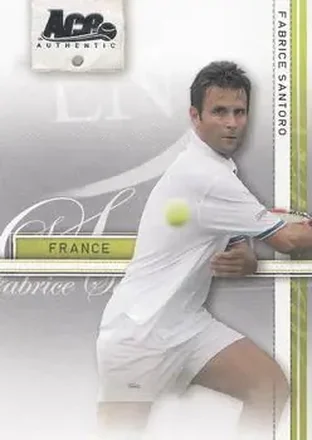 2007 Ace Authentic Straight Sets #14 - Fabrice Santoro