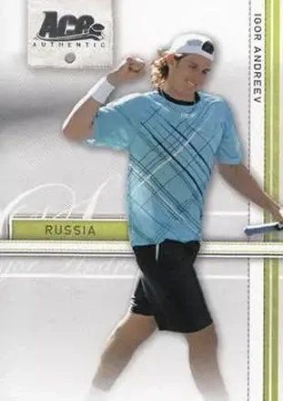 2007 Ace Authentic Straight Sets #17 Igor Andreev